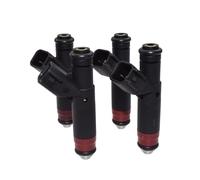 Genérico Inyector de Combustible y Conector arnés 53032145AA para Chrysler Aspen para Jeep Grand Cherokee Mantenimiento(Fuel Injector X4)