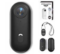 Genérico Ionicswift Riding Camera, POV Chest Trail Thumb, Hands-Free POV Camera for Equestrians, 4K Ultra-HD Video Shooting, for Cycling, Travel, Diving, and Outdoor Adventures (Black1080P)