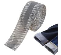 Genérico Iron-On Clothing Tape, Safe Self-Adhesive Tapes, Polyester Fusible Tape with High Density for Sewing Notions & Supplies, Ideal for Suits and Garments, 0.94x196.85 Inches