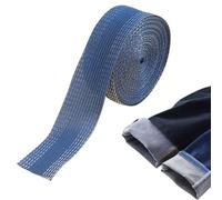 Genérico Iron-On Clothing Tape, Safe Self-Adhesive Tapes, Polyester Fusible Tape with High Density for Sewing Notions & Supplies, Ideal for Suits and Garments, 0.94x196.85 Inches