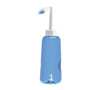 Genérico Irrigador Nasal Sinusal Sinusal Rinse de 500 Ml Botella de Limpieza Nasal de Plástico para Adultos Control Botón y Uso Invertido