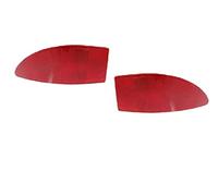Genérico IS250 IS350 2006-2013 Reflector de parachoques trasero ABS rojo lámpara freno cubierta luz Shell 81920-53021(1 Pair)