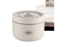 Generico Isolierte Thermo-Lunchbox aus Edelstahl - 650 ml Warmhaltebehälter für Essen mit auslaufsicherem Deckel - Kleine -Box für Suppe, Müsli & To Go - Babybrei-Behälter & Suppentasse für Büro, S