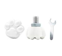 Genérico Jam Plugs For Roller Skates,2X Rubber Quad Skates with Spanner - Skating Brake, Block Stoppers, Adjustable Replacement Parts Outdoor Indoor