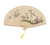 Generico japanischer Klappventilator - Klapper Handlüfter | Vintage Japaner Faltlüfter Handheld | Muttertages Geburtstagstabletop Orament Traditionelle Tanzrequisiten für die Bühne Hochzeit