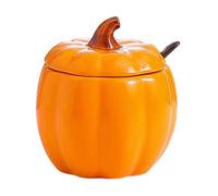 Genérico JAR del condimento, barattolo di condimento a forma di di Halloween, pentola da 400 ml con cucchiaio, contenitore di cibo e forte, ideale per cucina, caffè, foglie di tè, zucchero, snack,