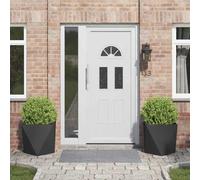 Genérico Jardinera 2 pcs Negro 50 x 50 x 50 cm Acero,Casa y jardín,Jardín,Jardinería,Maceteros y jardineras-883837