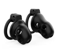 Genérico Jaula Deportiva Invisible y Ligera para Hombre, con 6 mosquetones Activos - ESZ66 (Negro, S+L)