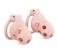 Genérico Jaula Deportiva Invisible y Ligera para Hombre, con 6 mosquetones Activos - ESZ66 (Rosa, S+L)