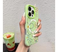 Genérico Jelly 2-in-1 Floral Magnetic Phone Case,Spring-Themed Stylish Floral Pattern Phone Case,Shockproof Magnetic Protective Cover,for iPhone 13/14/15/16/17 Pro MAX