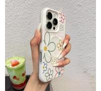 Genérico Jelly 2-in-1 Floral Magnetic Phone Case,Spring-Themed Stylish Floral Pattern Phone Case,Shockproof Magnetic Protective Cover,for iPhone 13/14/15/16/17 Pro MAX