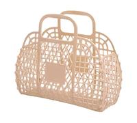 Genérico Jelly Bag, Trendy Reusable Transparent Beach Handbags, Colorful Easter Basket Tote Purses for Children, Summer Wedding, Concert, Poolside, Vacation, Travel, Picnic, Outdoor Use