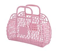 Genérico Jelly Bag, Trendy Reusable Transparent Beach Handbags, Colorful Easter Basket Tote Purses for Children, Summer Wedding, Concert, Poolside, Vacation, Travel, Picnic, Outdoor Use