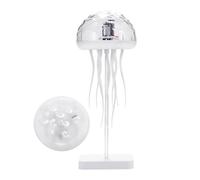 Genérico Jelly Fish Lamp - Rechargeable Voice Control Lanterns, RGB Gradient Jellyfish LED Night Lamp With Touch Sensor, Dancing Legs For Christmas Party Birthday Bedroom Living Room