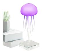 Genérico Jellyfish Mood Lamp, Jellyfish Light | Voice Activated RGB Gradient Night Light | for Home Bedroom Nightstand Bedside Study Room Nursery Kids' Room