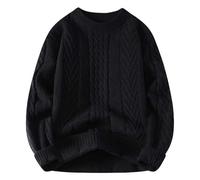 Genérico Jersey De Punto Calado Hombre, Jersey para Hombre, con Diseño De Agujeros Y Corte Oversized Estilo Retro Y Versátil Suéter Fit Cómodo Jersey Ideal para Uso Diario O Estilo Casual