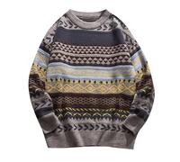 Genérico Jersey De Punto Calado Hombre, Pullover Hombre, con Diseño Moderno Y Ajuste Cómodo Tejido Transpirable Sweater Fit Cómodo Jersey Ideal para Uso Diario O Estilo Casual