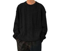 Genérico Jersey De Punto Hombre, Suéter para Hombre, En Color Sólido Diseño Minimalista Y Ajuste Cómodo Sweater Fit Cómodo Jersey Ideal para Uso Diario O Estilo Casual
