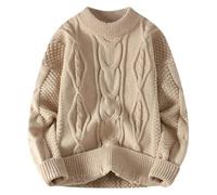 Genérico Jersey Vestir Hombre, Suéter Hombre Manga Larga, Oversized De Punto con Estilo Universitario Diseño Moderno Jersey Fit Cómodo Jersey Ideal para Uso Diario O Estilo Casual
