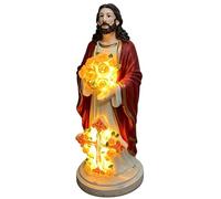 Generico Jesus Figurines 7.8 Inch Holy Christian Outdoor Decor