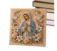 Generico Jesus Pearl Art Kit - DIY Beaded Painting | Christian Home Decor