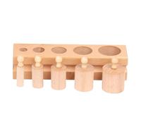 Generico Jeu De Tri Des Formes | Jeux D'Association De Formes En Bois À Poignées,Cylindres En Bois À Boutons,pour Les 6,1 * 1,77 * 1,38 PoucesÉcole À La Maison, Maternelle, Apprentissage Et Éducation