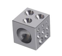 Genérico Jewelry Bezel Forming Block, 17 Precision Shaping Tool With Round Holes From 3.5 To 20mm For Metal Setting Work, Professional Craft Equipment For Ring Pendant Bell Necklace Making