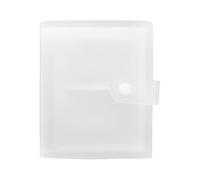 Genérico Jewelry Binder - Portable Transparent Foldable Bag with Zipper | PP Jewellery Storage Book for Earrings Bracelets Rings, Three-Gong and Four-Gong Grid Organizer for Travel Home Display