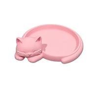 Generico Jewelry Dish - Cute Cat Shape Storage, Earrings Organizer Tray, Elegant Rings Vessel, Unique Bracelet Watch Keeper | Decorative Keys Holder For Thanksgiving Vanity Dresser