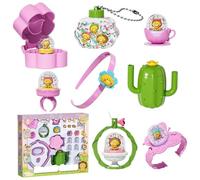 Genérico Jewelry Making Kit - Diy Charm Toy Set for Kids and Girls with Beads, Rings, Hairbands, Necklaces Creative Craft Activities, Handmade Art Projects, Party Favors, Playtime Fun, 12.4in