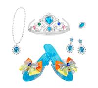 Genérico Jewelry Princess Costume - Pretend Jewelry Toys, Role Play Supplies with Cute, Costume Collection, Pretend Play Kit, Fun Dress Up Items for Birthday Halloween Holiday Recital School