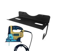Genérico Jig Saw Wall Rack - Metal Power Tool Storage Organizer, Wall-Mounted Jig Saw Organization Holder | Heavy-Duty Metal Rack for Garage, Workshop, Basement, Apartment, Farmhouse Tool Storage