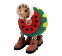 Genérico Jirafa Celestial - Figura Articulada XL Brainrot Italian Memes 11.5x8 cm Jirafa Sandía Astronuata Colección Brainrot Italian Memes Tralelero, Cappuccino, Tung Tung