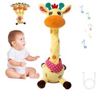 Genérico Jirafa Musical De Peluche: Canta, Baila Y Repite Lo Que Dices. Jirafa Bailarina De Peluche. Jirafas Musicales Brillantes con 10 Canciones Infantiles. Regalos para NiñOs De 1 A 3 AñOs