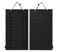Genérico Jiu Jitsu Belt Holder, Martial Art Wall Rack, Non-Woven Fabric, Felt Display Organizer, Space-Saving Design, Easy Mount System, For Den Bedroom Door Training Room Use, 24.61x13.58 Inches
