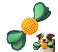 Genérico Jouet Chien couineur - 6.5x19cm Balle à mâcher canin en Forme de | Balle Interactive sonore chiot | Mastication TPU Nylon jouet Durable | Exercice intérieur extérieur Jardin appartement