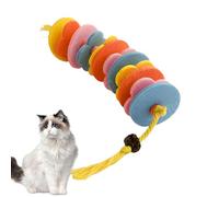 Genérico Jouet De Dentition Pour Chat - Cordon Interactif Avec Clochette Pour Nettoyage Des Dents | Pour Toutes Races, Animal De Compagnie, Enrichissement, Jeu Et Hygiène Buccale