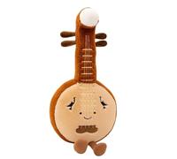 Genérico Jouet En Peluche - Peluche Douce 31-35 Cm | Figurine Instrumentale Respectueuse De La Peau | Avec Instrument De Musique Pour Décor Maison Canapé Bébés Anniversaire Fêtes Noël Cadeau