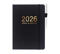 Genérico Journaling Notebook, Daily Journal, Travel Friendly Portable Design Lightweight Notebook Multipurpose Journal Writing Comfort Clean Layout, Calendar for Travel, College, Business, Workplace