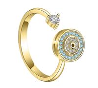 Genérico Joyería Contra El Mal De, Anillos Ajustables - De Dedo Plata Con