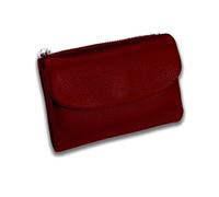 Genérico Joyfullygo Wallet, Relevantk Unisex Pebble Leather Wallet - Small Wallets for Women, for Men & Women (Dark Red)