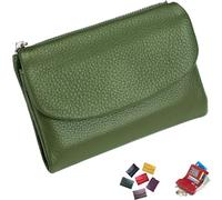 Genérico Joyfullygo Wallet, Unisex Pebble Leather Wallet, 2025 New Coin Card Purse with Credit Card Holder, Coin Holder & Cash Slots (L)