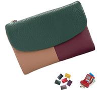 Genérico Joyfullygo Wallet, Unisex Pebble Leather Wallet, 2025 New Coin Card Purse with Credit Card Holder, Coin Holder & Cash Slots (B)