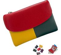 Genérico Joyfullygo Wallet, Unisex Pebble Leather Wallet, 2025 New Coin Card Purse with Credit Card Holder, Coin Holder & Cash Slots (A)
