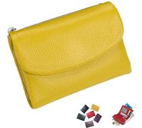 Genérico Joyfullygo Wallet, Unisex Pebble Leather Wallet, 2025 New Coin Card Purse with Credit Card Holder, Coin Holder & Cash Slots (O)