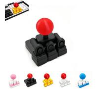 Genérico Joysticks para teclado, especial para juegos arcade, adaptador de joystick mecánico para WASD, agarre de teclado impreso en 3D para los botones, mini controlador de lucha con (BLACK)