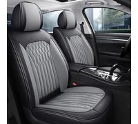 Genérico Juego Completo de Fundas Asientos Coche para KGM Torres 2024, Fundas Delanteras y Traseras de Cuero Sintético PU, Compatibles con Airbag, Transpirables y Antiarrugas FEn201