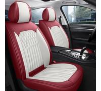 Genérico Juego Completo de Fundas Asientos Coche para KGM Torres 2024, Fundas Delanteras y Traseras de Cuero Sintético PU, Compatibles con Airbag, Transpirables y Antiarrugas FEn201