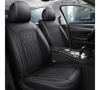 Genérico Juego Completo de Fundas Asientos Coche para KGM Torres 2024, Fundas Delanteras y Traseras de Cuero Sintético PU, Compatibles con Airbag, Transpirables y Antiarrugas FEn201