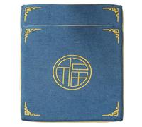 Genérico Juego de 2/4/6 Cojines para Asiento de Silla, Cojín de Tatami de Lino de 3 cm de Grosor para Silla de Comedor, Suelo de Espuma para Silla de Oficina para Hogar 03-2 PCS,40 * 35cm